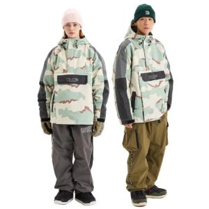 Dimito Phantom Snow Jacket-desert Camo [korean Brand]