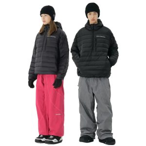 Dimito Pullover Light Down Jacket-BLACK [Korean Brand]
