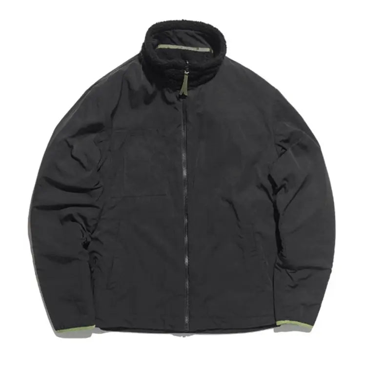 Dimito Ravine Fleece Jacket-charcoal - Image 4