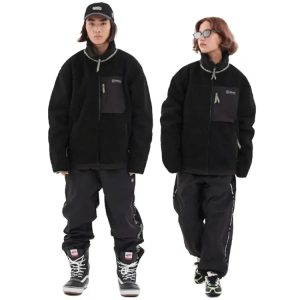 Dimito Ravine Fleece Jacket-charcoal