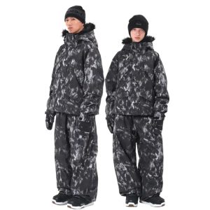 Dimito Shadow Snow Jacket-BLACK [Korean Brand]