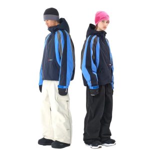 Dimito Wave Padded Snow Jacket-NAVY [Korean Brand]
