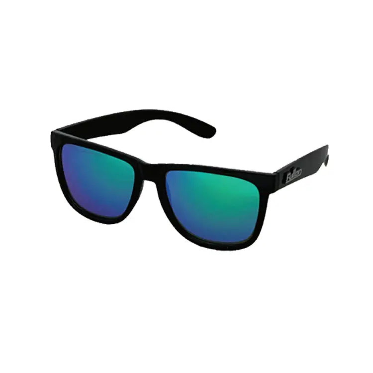 Fullon Sunglasses: Fbl 043-35-blk/grn Mirror