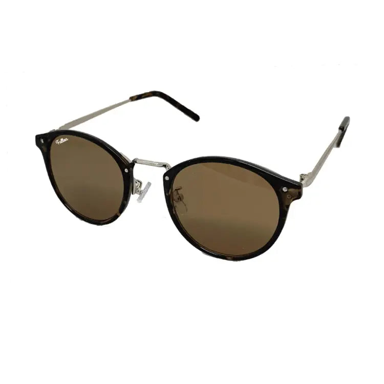 Fullon Sunglasses: Fbl 064-4-gld/brn Mirror