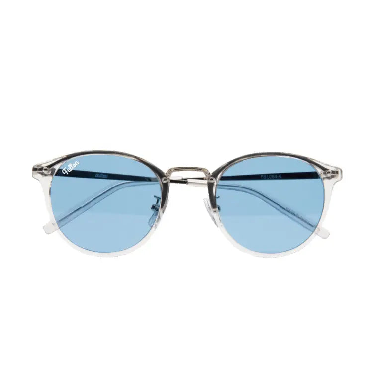 Fullon Sunglasses: Fbl 064-6-clr/blu Mirror - Image 2