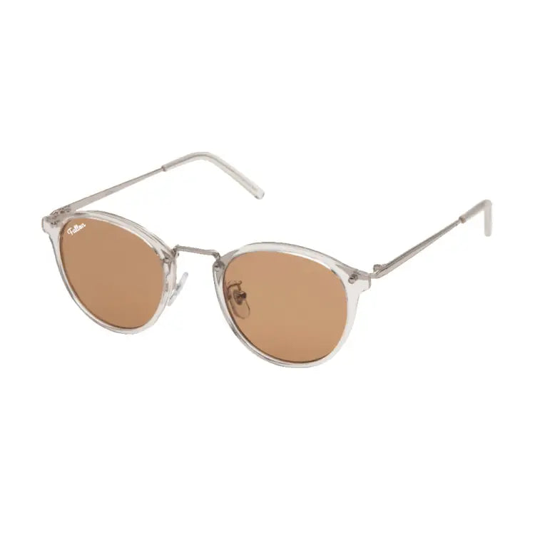 Fullon Sunglasses: Fbl 064-8-clr/brn Mirror