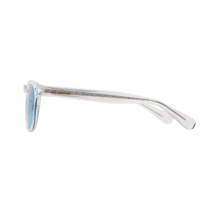 Fullon Sunglasses: Fbl 076-1-clr/blu Mirror - Image 3