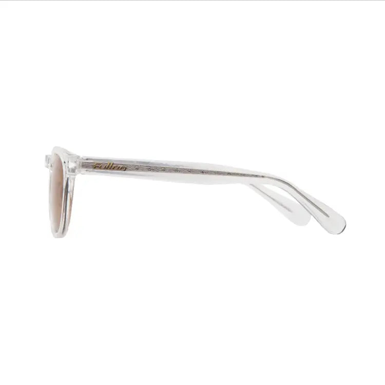 Fullon Sunglasses: Fbl 076-2-clr/brn Mirror - Image 3