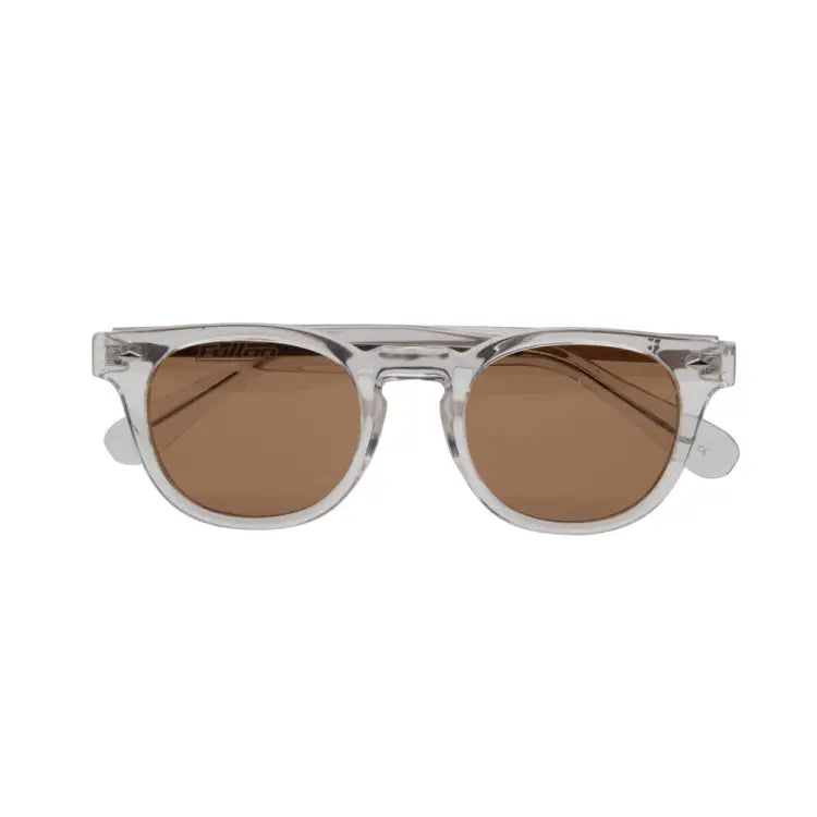 Fullon Sunglasses: Fbl 076-2-clr/brn Mirror - Image 2
