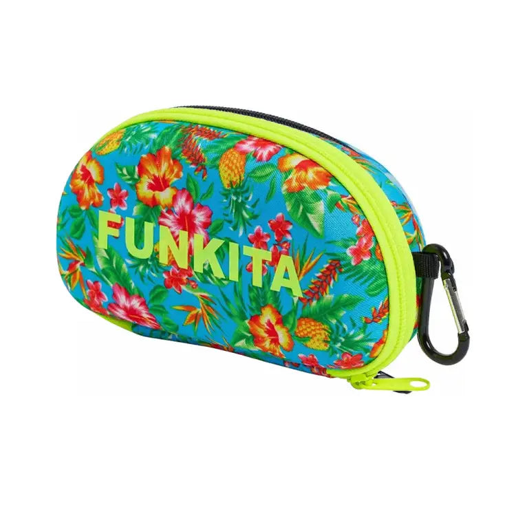 Funkita Case Closed Goggle Case-blue Hawaii