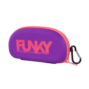 Funky Case Closed Goggle Case-purple Punch
