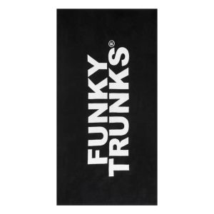 Funky Cotton Towel-still Black