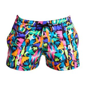 Funky Men Shorty Shorts-paper Cut