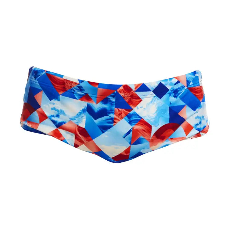 Funky Men Sidewinder Trunks-big Swell