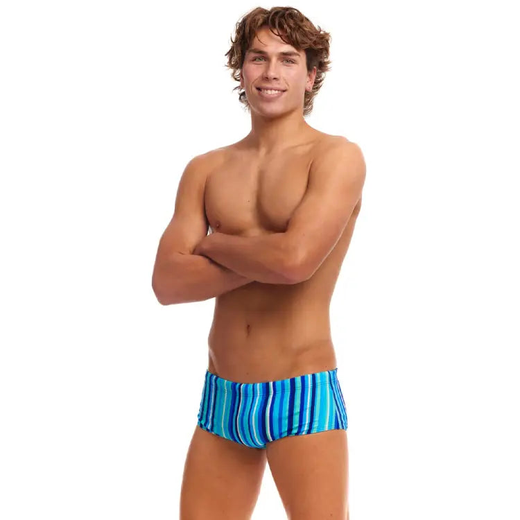 Funky Men Sidewinder Trunks-lane Lines - Image 2