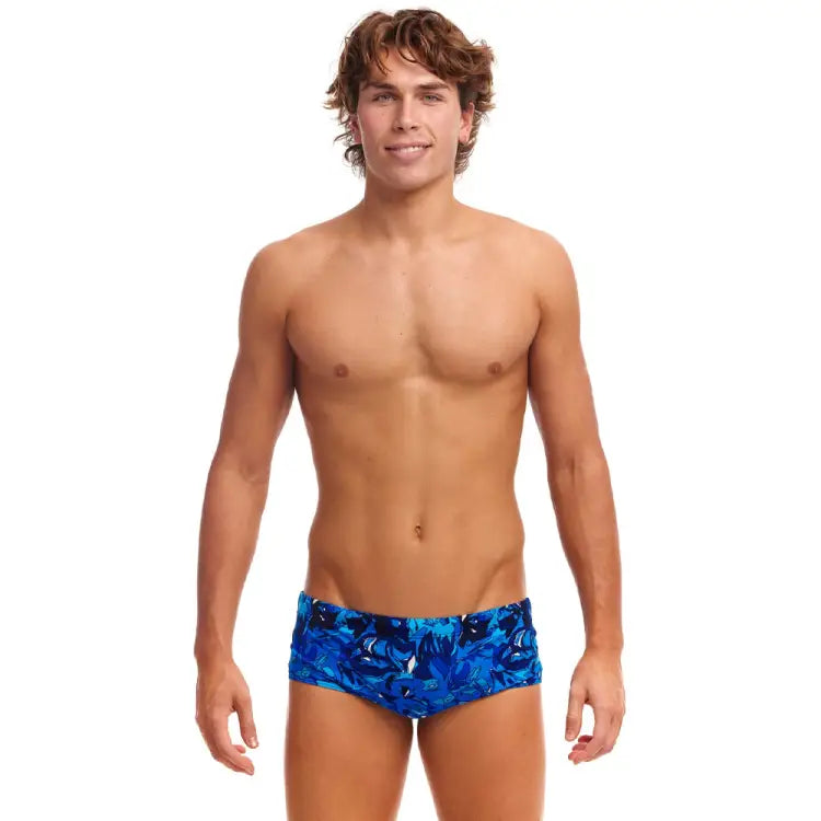 Funky Men Sidewinder Trunks-true Bluey - Image 2