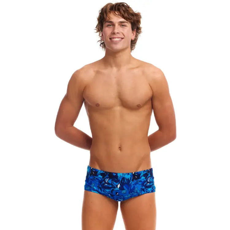 Funky Men Sidewinder Trunks-true Bluey - Image 4