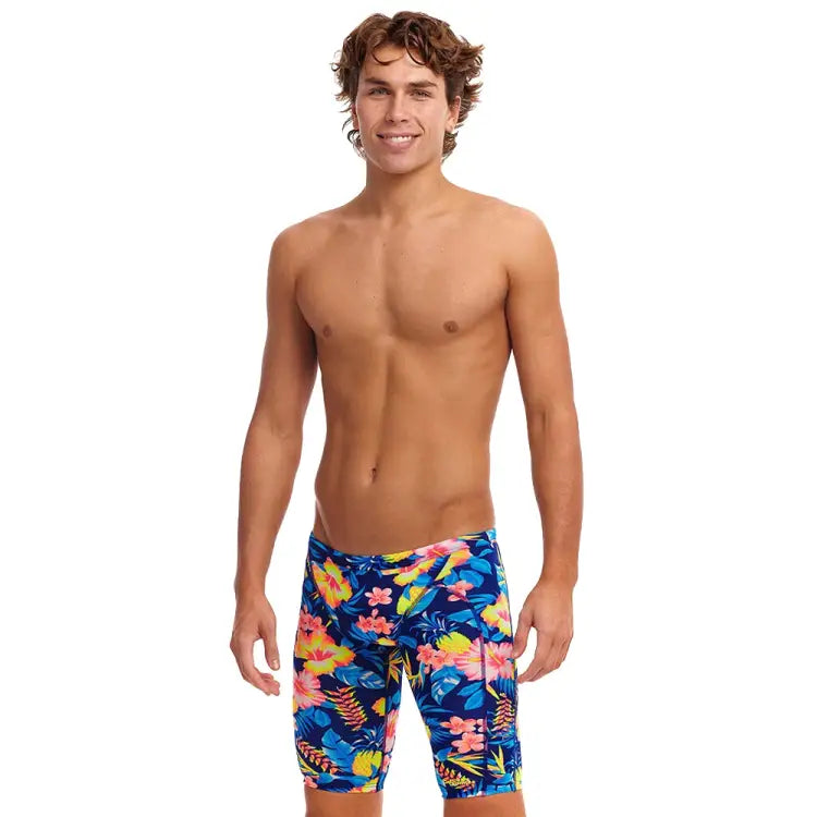 Funky Men Training Jammers-in Bloom - Image 4