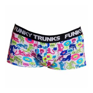 Funky Men Underwear Trunks-kitty Cat