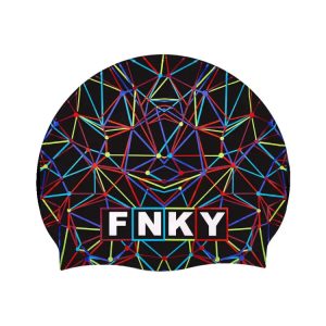 Funky Silicone Swimming Cap-star Sign