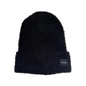 Fuzl Snow Beanie-BLACK