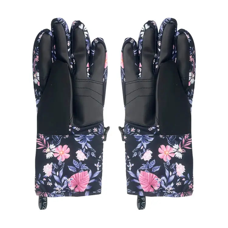 Fuzl Women Snow Glove-black - Image 2