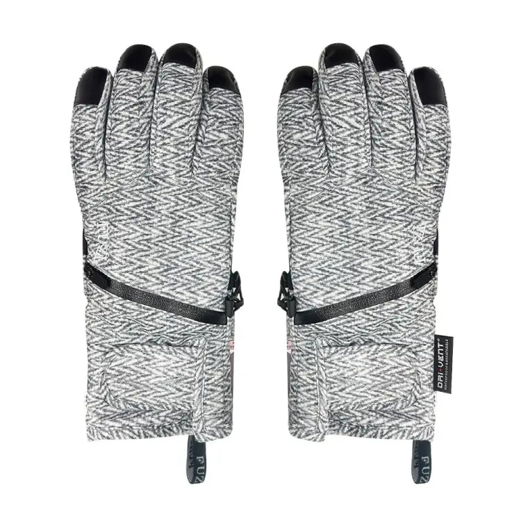 Fuzl Women Snow Glove-grey