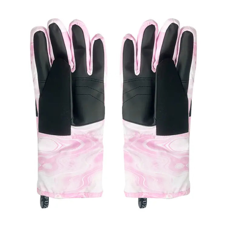Fuzl Women Snow Glove-pink - Image 2