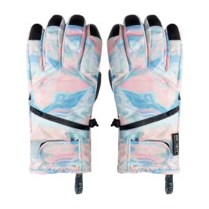 Fuzl Women Snow Glove-rainbow