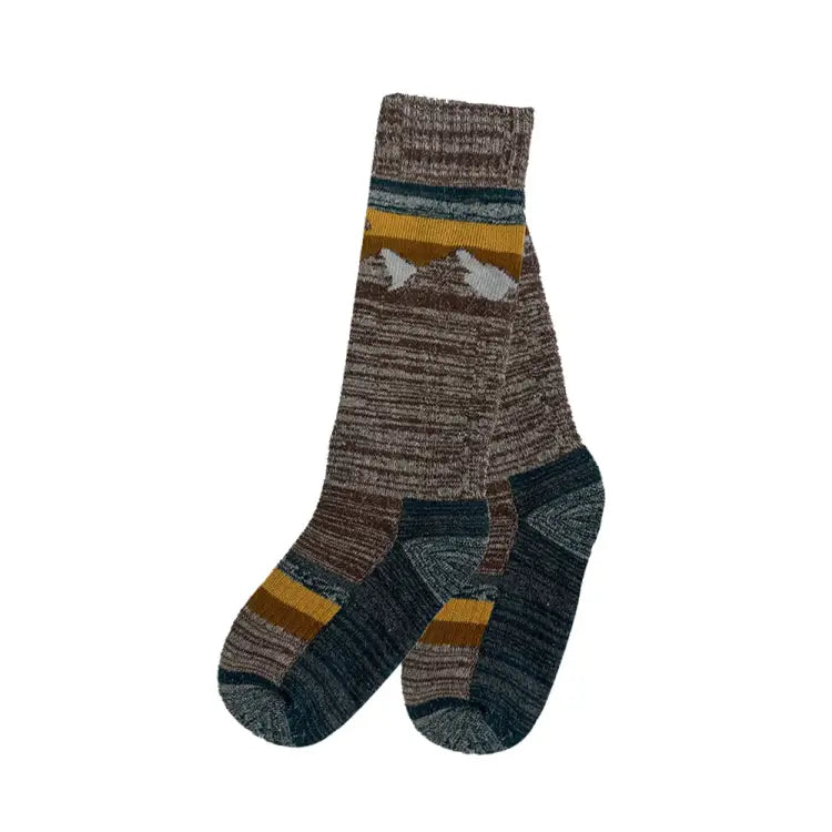 Genetics Kids Snow Socks-khaki - Image 2