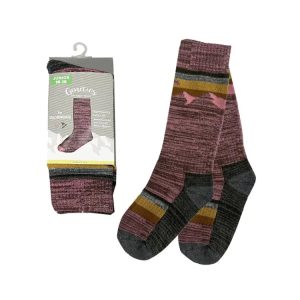 Genetics Kids Snow Socks-pink