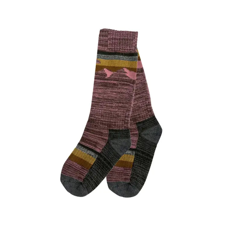 Genetics Kids Snow Socks-pink - Image 2