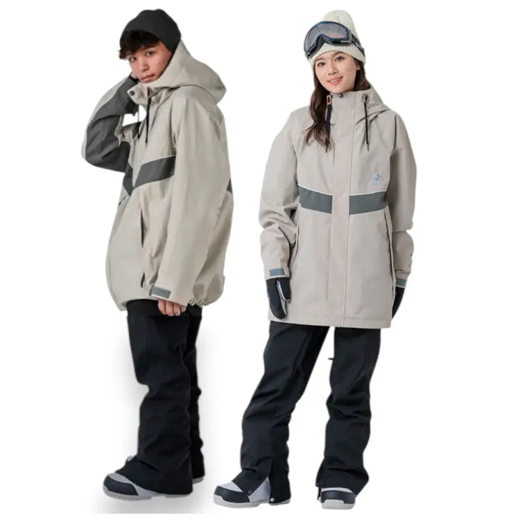 Graver Unisex Boundary Snow Jacket-DESERT (Japanese Brand)