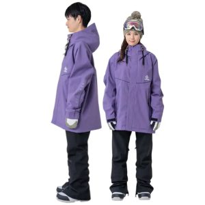 Graver Unisex Boundary Snow Jacket-PURPLE (Japanese Brand)