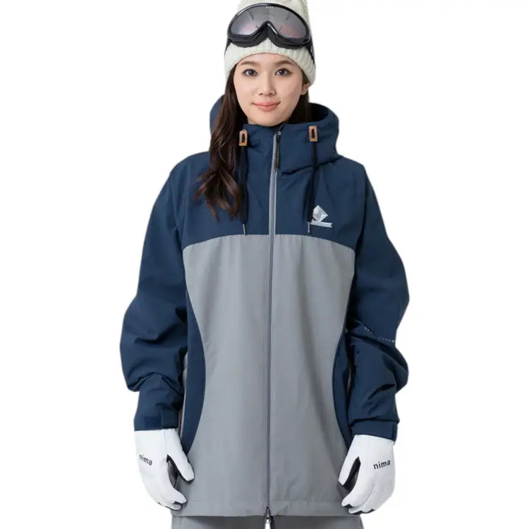 Graver Unisex Contact Snow Jacket-NAVY (Japanese Brand) - Image 2