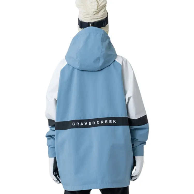 Graver Unisex Range Snow Jacket-BLUE (Japanese Brand) - Image 3