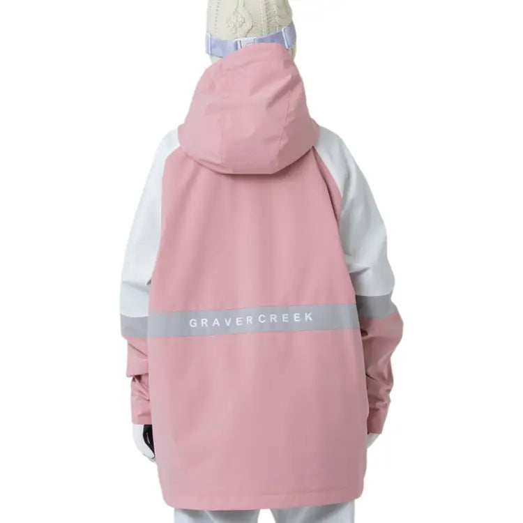 Graver Unisex Range Snow Jacket-PINK (Japanese Brand) - Image 3