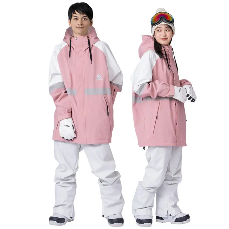 Graver Unisex Range Snow Jacket-PINK (Japanese Brand)