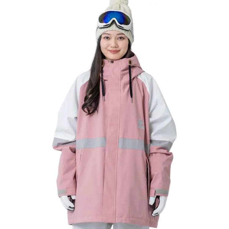 Graver Unisex Range Snow Jacket-PINK (Japanese Brand) - Image 2