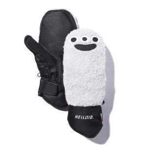 Helloid Boa Mitten Snow Glove-gray