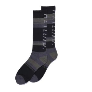 Helloid Border Snow Socks-black