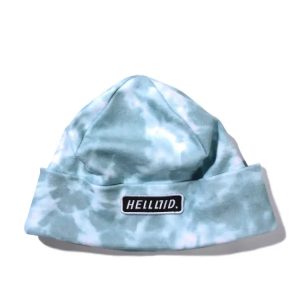 Helloid Fleece Beanie-sage Tiedye