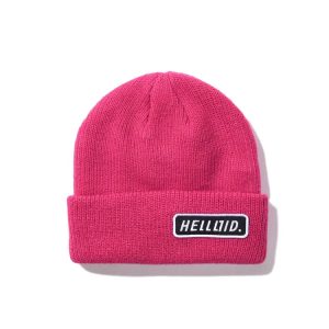 Helloid Watch Beanie-f.pink