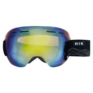 Hik Mirror Snow Goggles-gold [japanese Brand]