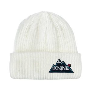 Ixnine Ixb-02 Beanie-white [korean Brand]
