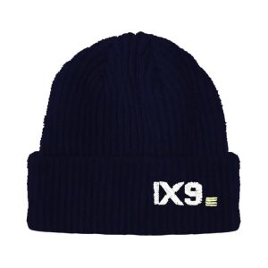 Ixnine Ixb-14 Beanie-navy [korean Brand]