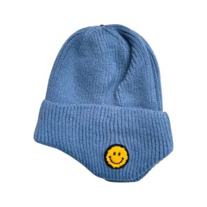 JP Kids Smiley Beanie-BLUE