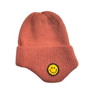 JP Kids Smiley Beanie-BRICK