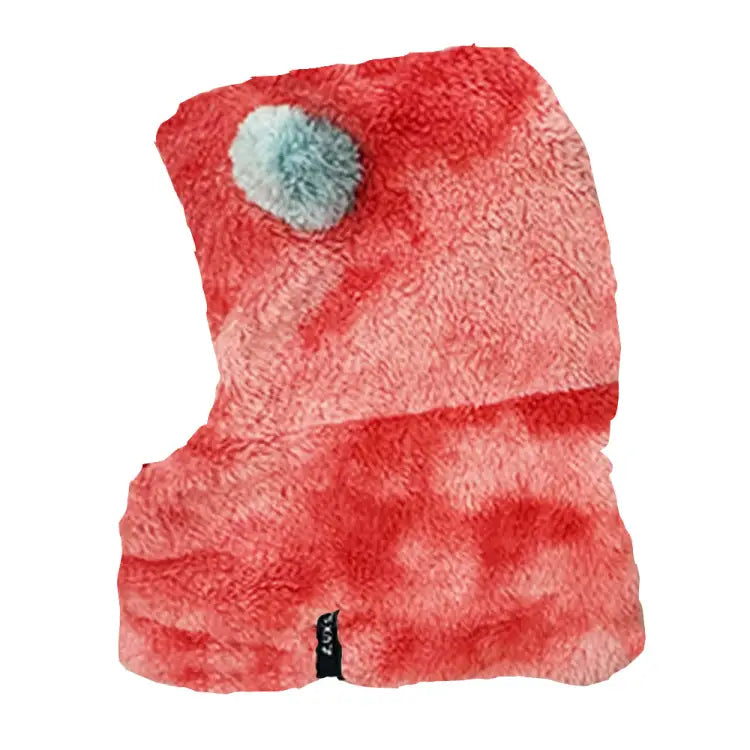 Luxs Kids Tie Dye Bear Hood-red - Image 3
