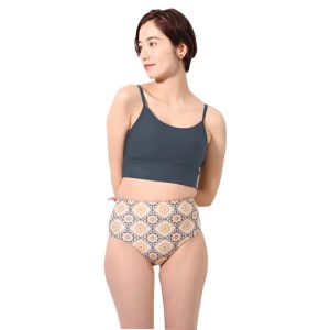 Maka-Hou Women Camisole Bra Top-NAVY (Japanese Brand)